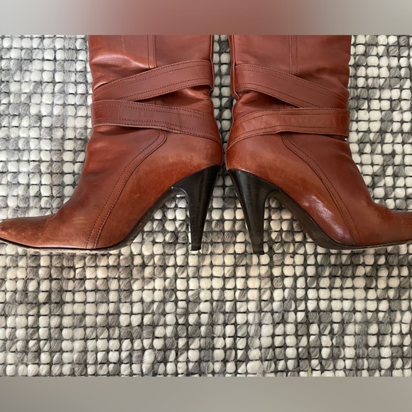 Charles David leather boots made in Italy - Picture 4 of 10